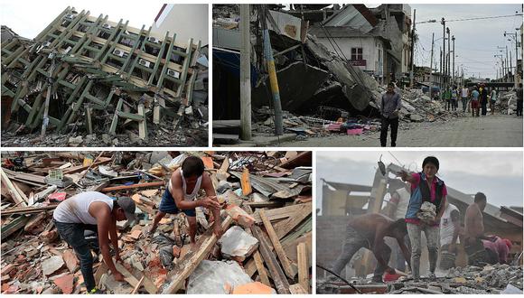 Terremoto en Ecuador: Reconstrucción costará "miles de millones de dólares", asegura Rafael Correa