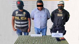 Capturan a alias “Patón” por presunta venta de drogas en la provincia de Chincha