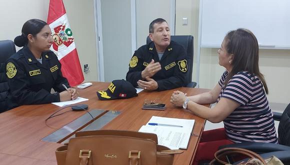 La presidenta del Consejo Regional, Verónica Escobal, se reunió con el director de la Tercera Macro Región Policial y acordaron que exponga su plan este 30 de marzo.