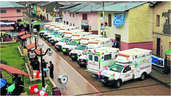 ​Detectan perjuicio de S/ 994 mil en compra de ambulancias GRH