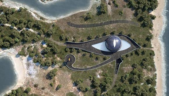 'Ojo de Horus': esta es la extravagante eco-casa de Naomi Campbell (FOTO)