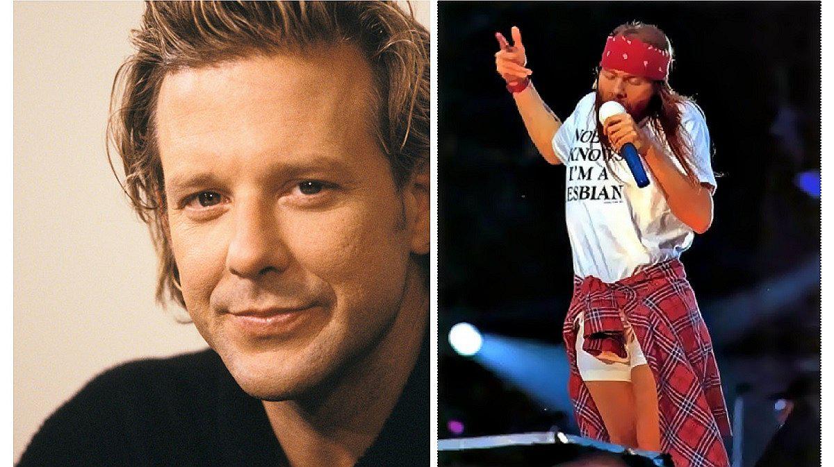 ​La foto de Mickey Rourke y Axl Rose que generó memes en las redes sociales (VIDEOS)