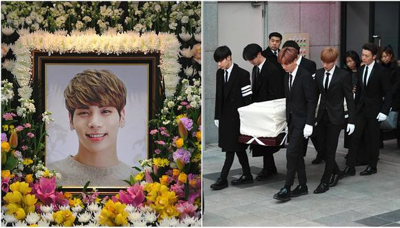 Jonghyun: miembros de SHINee lo despidieron en funeral masivo (FOTOS)