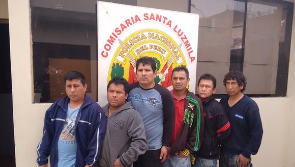 PNP captura a “Los lechuceros de cables de San Martín de Porres"