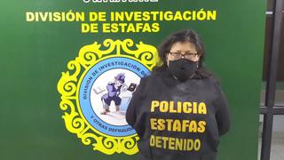 Detienen a mujer con US$300 mil falsificados en San Juan de Miraflores