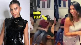 Alondra es captada en fiesta con Doña Peta y así reaccionó cuando le preguntan por nueva relación de Paolo  