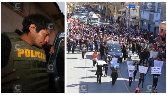 Huancayo: Despiden a Guisell y su asesino pasa directo al penal (VIDEO)