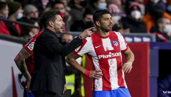 Luis Suárez no renovó con Atlético Madrid y es vinculado con River Plate. (Foto: AFP)