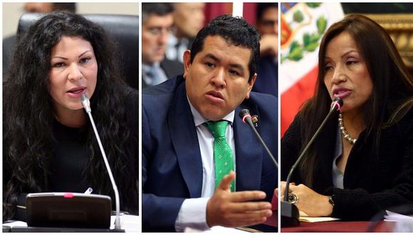 Áncash: Declaran como traidores a congresistas Ponce, Domínguez y Melgarejo