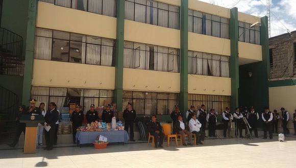 Región Policial de Puno realiza campaña de salud para adultos mayores