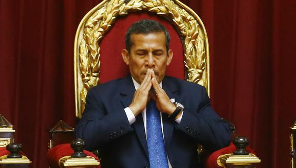Ollanta Humala sobre postulación de su padre: "debe aplicarse la ley"