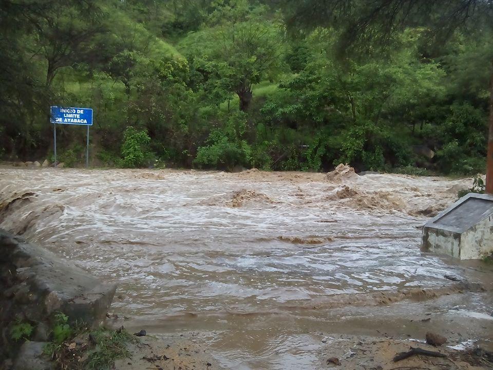 Piura: Distrito de Frías queda aislado por las lluvias