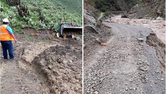 Deslizamientos obstruyen caminos en Choco y Quicacha