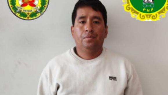 Ricardo Joel Arrestegui Castillo es intervenido cuando se trasladada en un bus interprovincial en el distrito de Paiján. (Foto: PNP)