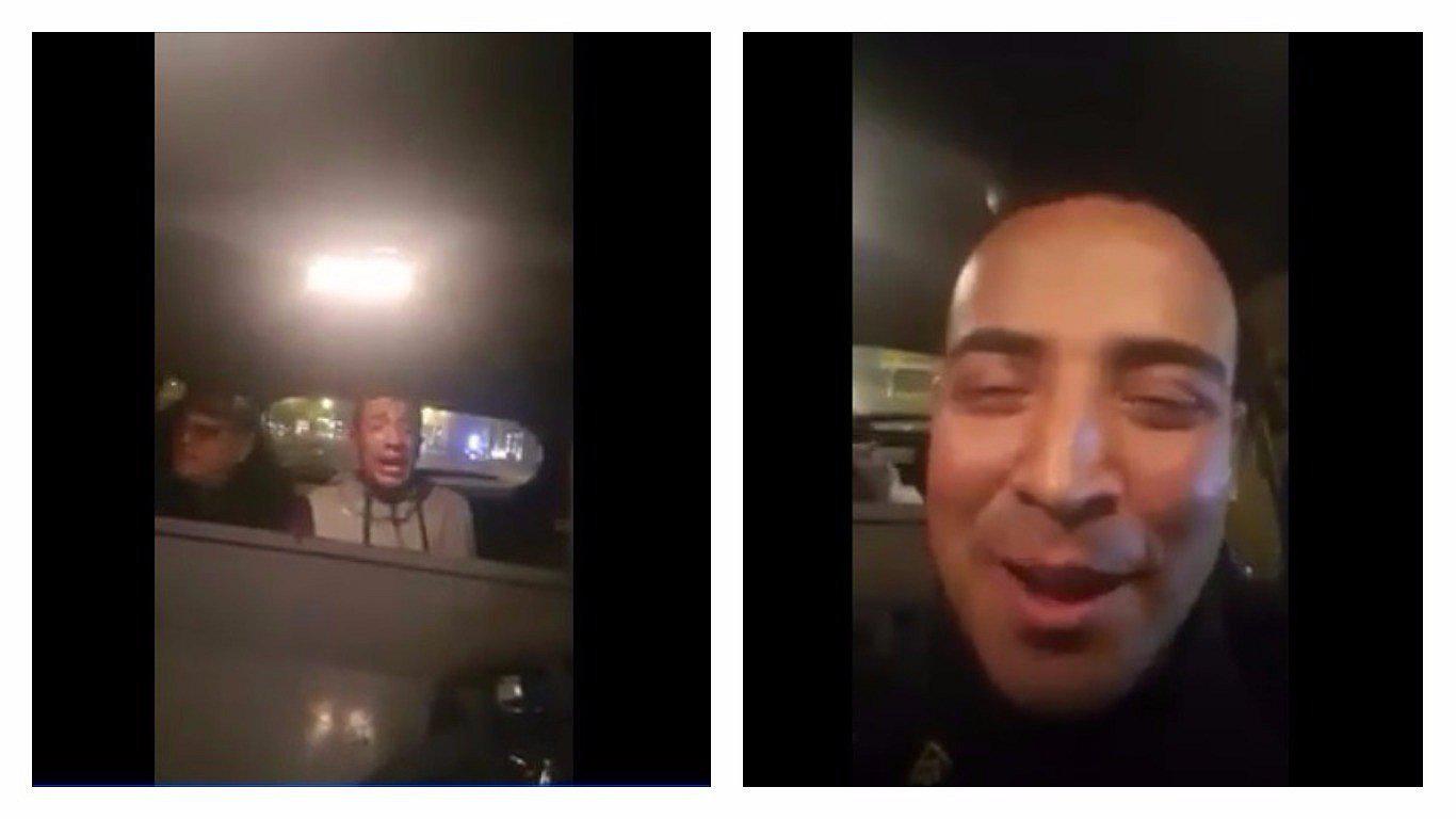 Ladrón de carteras llora desconsoladamente y policía se burla en su cara (VIDEO)