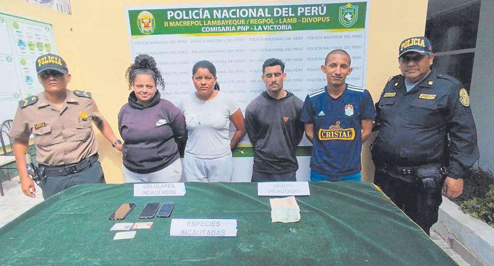 Lambayeque |  Loan collectors arrested “drop by drop” |  Police |  Public Ministry |  Peru |  EDITION