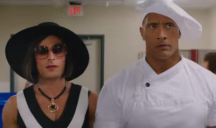 Baywatch: Zac Efron se convierte en mujer en el nuevo avance con The Rock (VIDEO)