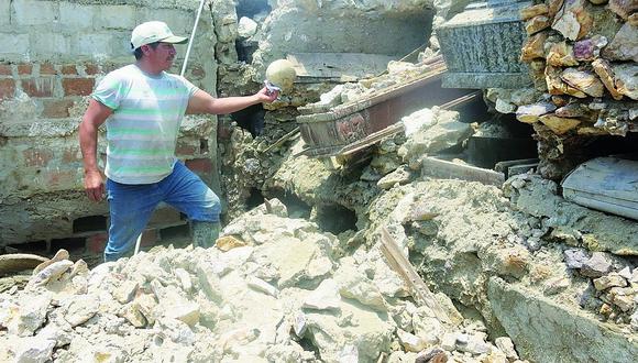 Lambayeque: Más de 5 mil muertos se quedan sin nichos tras colapsar cementerio