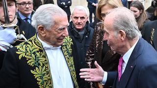 Presidente de Francia tendrá cena de gala con Mario Vargas Llosa y el rey emérito Juan Carlos I
