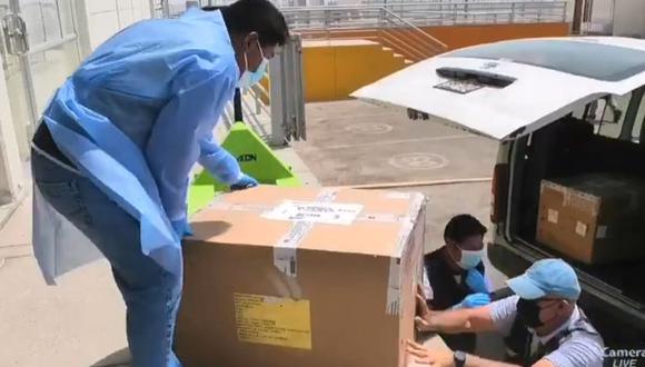 Llega paquete de vacunas a Tacna para completar vacunación a la población. (Foto: Difusión)