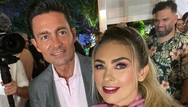 Aracely Arámbula y Fernando Colunga tuvieron emotivo reencuentro a 20 años de protagonizar “Abrázame muy fuerte” (Foto: Difusión/Instagram)