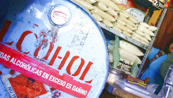 Cusco: Incautarán 20 mil litros de alcohol metílico 
