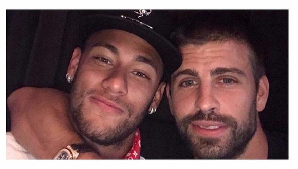 Gerard ​Piqué y la foto con la que confirma que Neymar "se queda" en el Barcelona