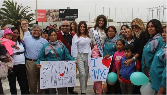 Miss Perú 2019: Anyella Grados es recibida con muestras de cariño en Trujillo (FOTOS) 