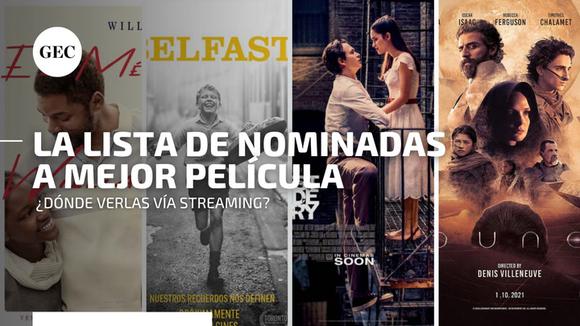 Oscar 2022: the list of nominees for best film, curiosities and where to watch them via streaming