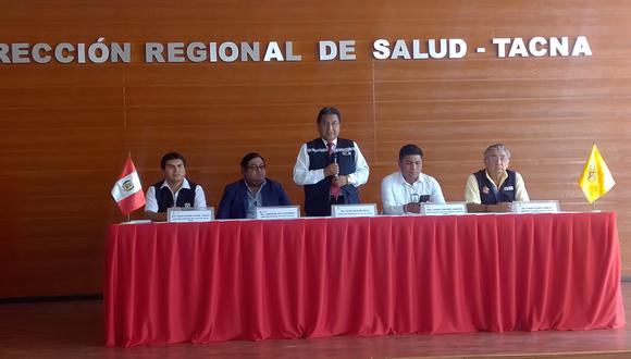 Representantes del Gobierno Regional y la Dirección de Salud expusieron situación del cáncer en la región. (Foto: GEC)
