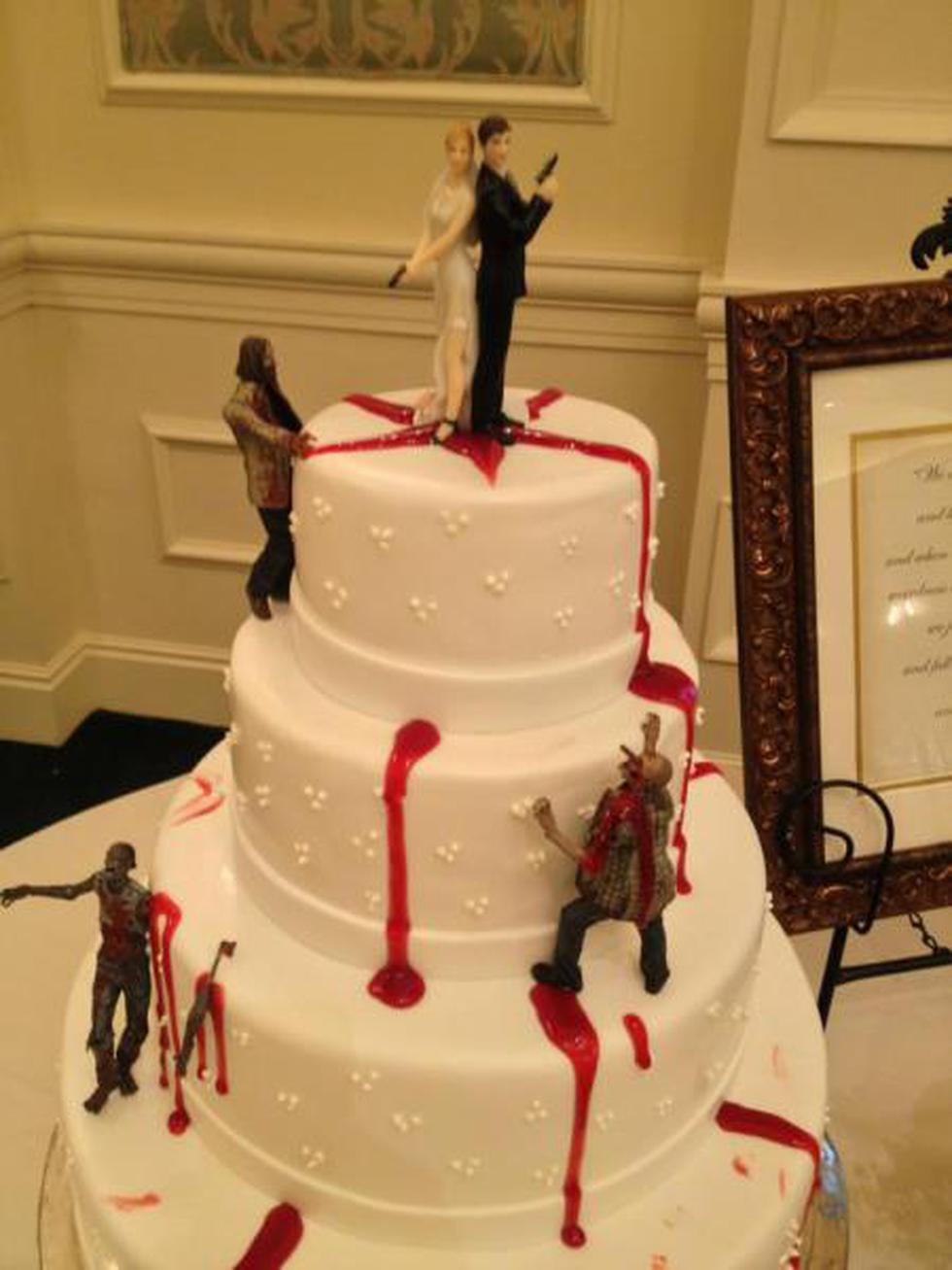 Mira las tortas de bodas más insólitas