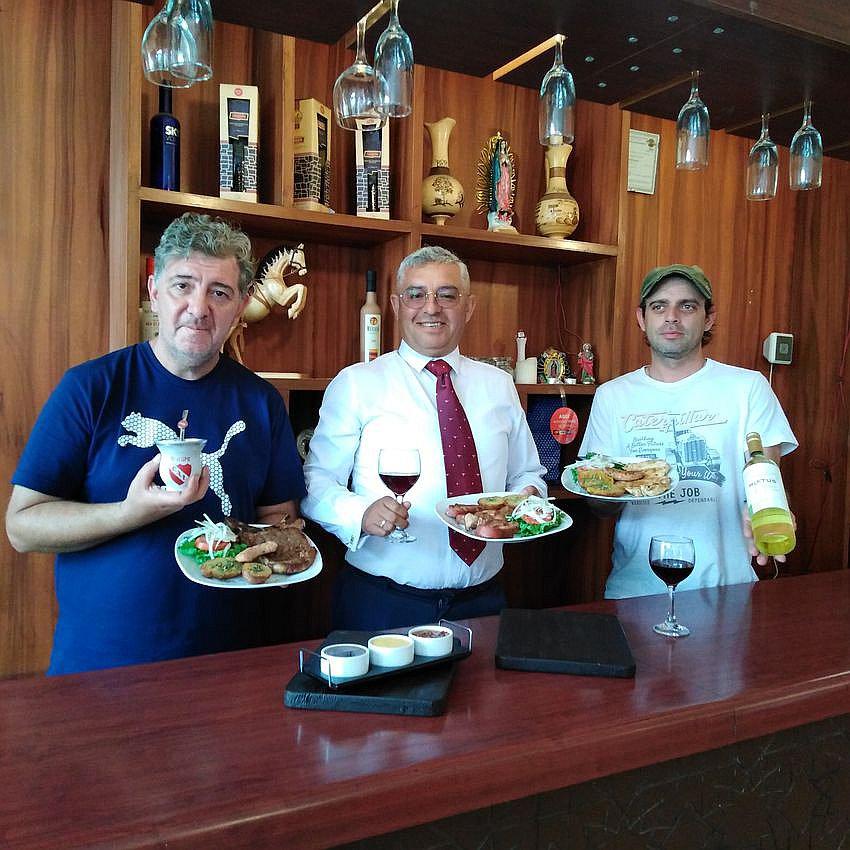 El sabor argentino en Cerro Colorado