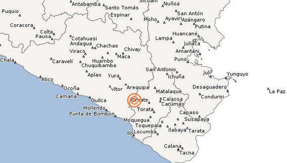 Dos sismos en menos de cuatro horas sacuden sur del Perú