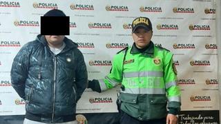 Detienen a comerciante de gas con requisitoria en Huancavelica