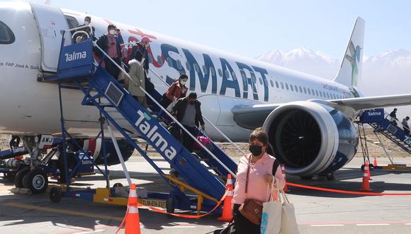 JetSmart ya vuela a Piura, Trujillo, Arequipa, Cusco, Tarapoto y próximamente, la aerolínea busca incorporar a Talara, Cajamarca, Iquitos, Juliaca y Chiclayo dentro de sus destinos. (Foto: JetSmart)