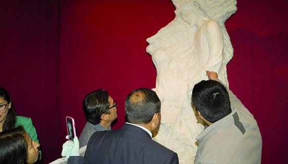 Don Bosco expone el Vía Crucis en piedra en Huaraz