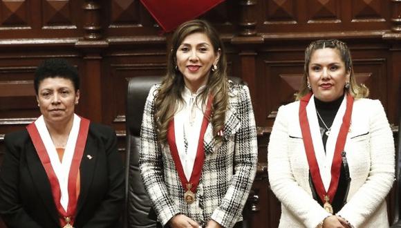 El que gane esta elección integrará la Mesa Directiva junto a Martha Moyano, Lady Camones y Digna Calle. (Foto: Jorge Cerdán / GEC)