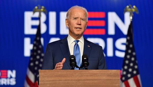 La investidura del presidente electo de Estados Unidos, Joe Biden, se realizará el 20 de enero. (Foto: AFP)