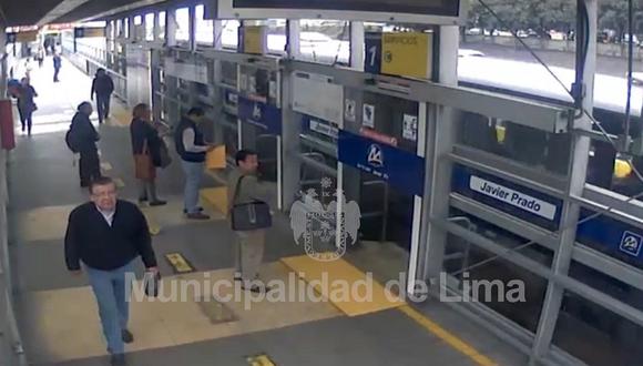 Cámaras del Metropolitano captaron balacera ocurrida en Vía Expresa