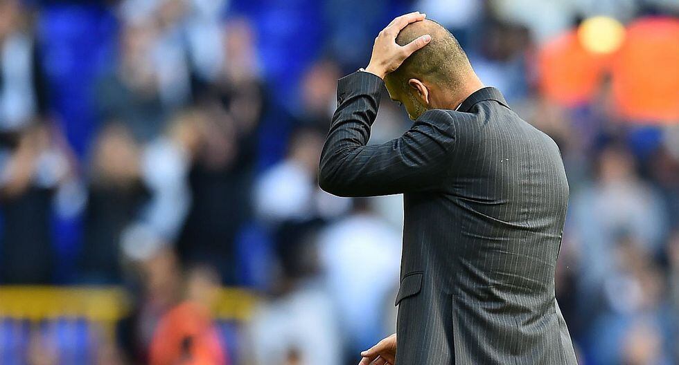 Manchester City perdió el invicto ante el Tottenham