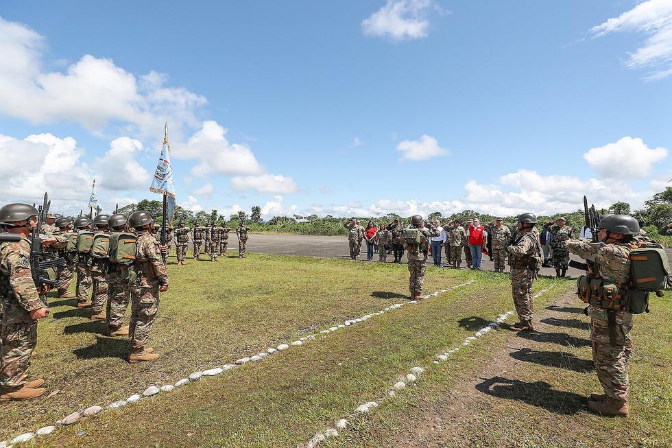 Ministerio de Defensa refuerza control y vigilancia en la frontera con Ecuador (FOTOS)