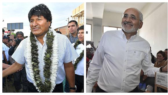​Bolivia: Evo Morales y Carlos Mesa irían a una segunda vuelta electoral