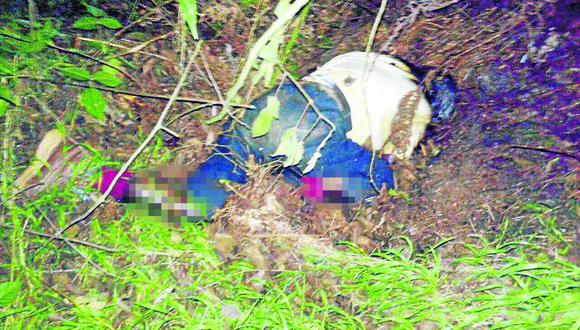 Huancayo: Hallan cadáver que fue devorado por animales