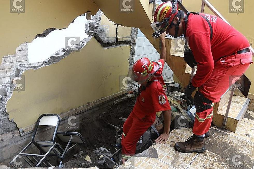 17 viviendas afectadas por ingreso de la torrentera El Chullo (FOTOS)
