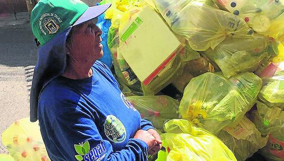 Trujillo: Segat recoge más de 300 toneladas de reciclaje