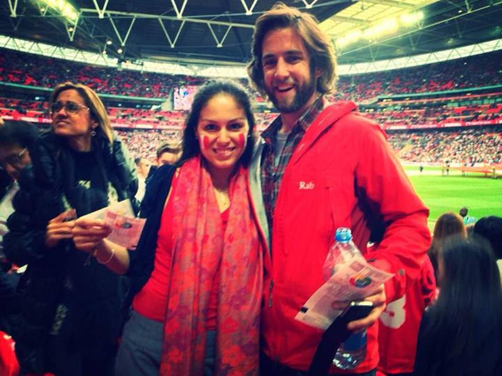 Perú - Inglaterra: Así vivieron los hinchas peruanos en Wembley