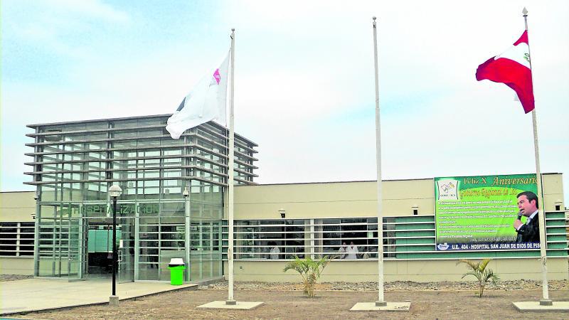 Hospital de Pisco está en "alto riesgo" 