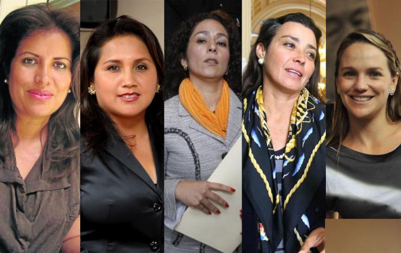 Estas son las congresistas más bellas, ¿con cuál te quedas?