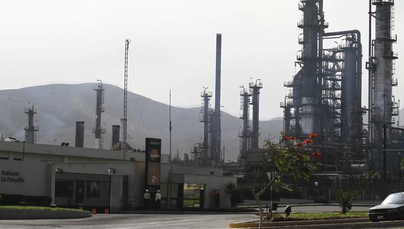 fachada de la refineria de la Pampilla - Repsol. (Foto: GEC)