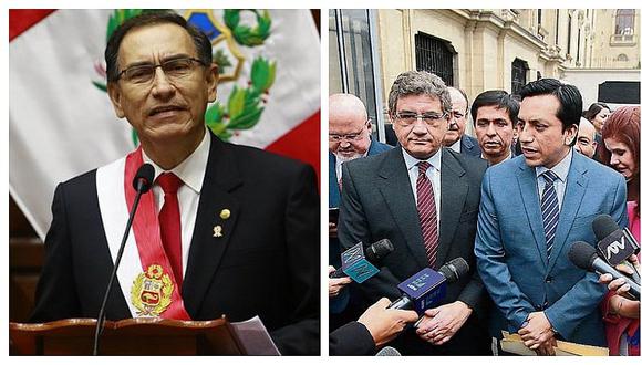 Presidente Vizcarra y bancada de PPK tendrán esperada reunión el próximo miércoles 9 